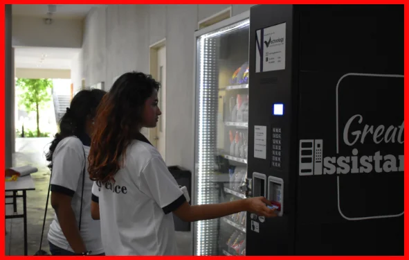 Client Using Vending Machine