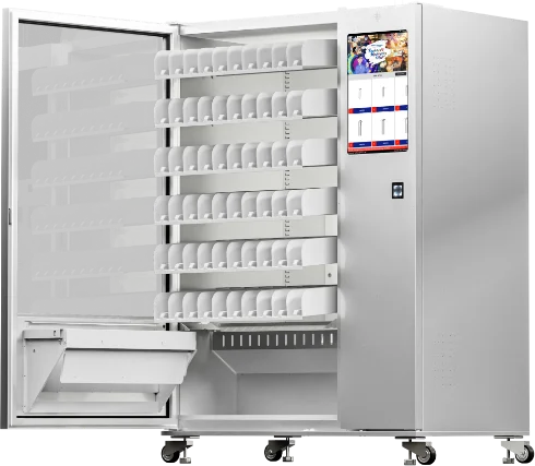 Large Capacity Product Slots in Our Vending Machine