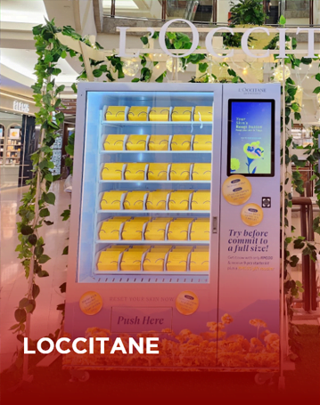 Loccitane Vending Machine