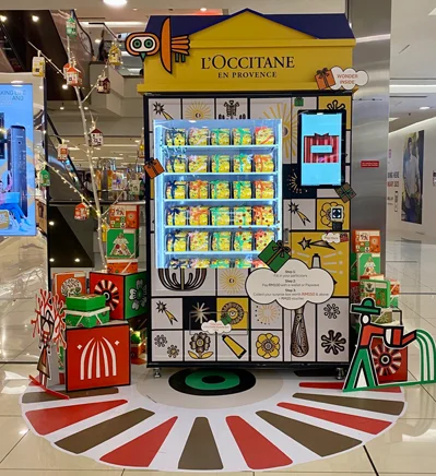 L'occitane Solutions Vending Machine