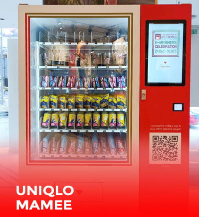 Uniqlo Mamee Vending Machine